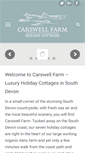 Mobile Screenshot of carswellcottages.com